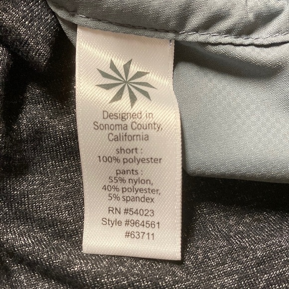 Athleta Go Getter Heathered Yoga Running 2 in 1 Capri / Short Leggings - Picture 14 of 16